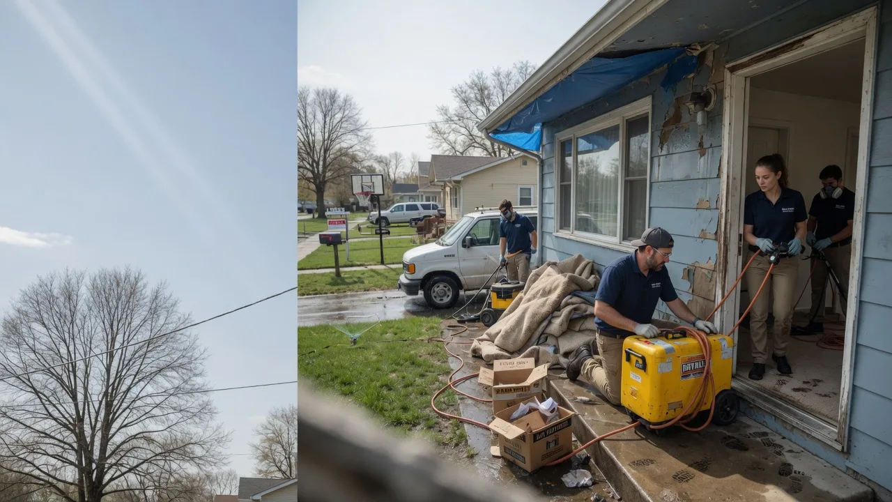Basement Flood Cleanup in Pickrell, NE near me